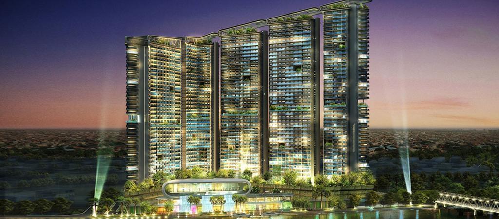 Modern Luxury Lower Penthouse Unit Манила Экстерьер фото
